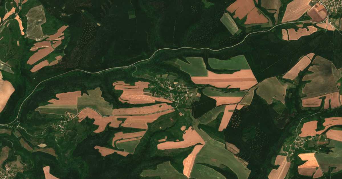 Satellitenkarte von Gorica