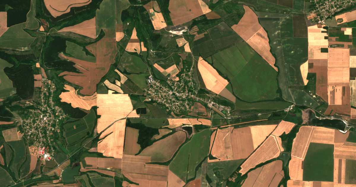 Satellitenkarte von Kovačevec