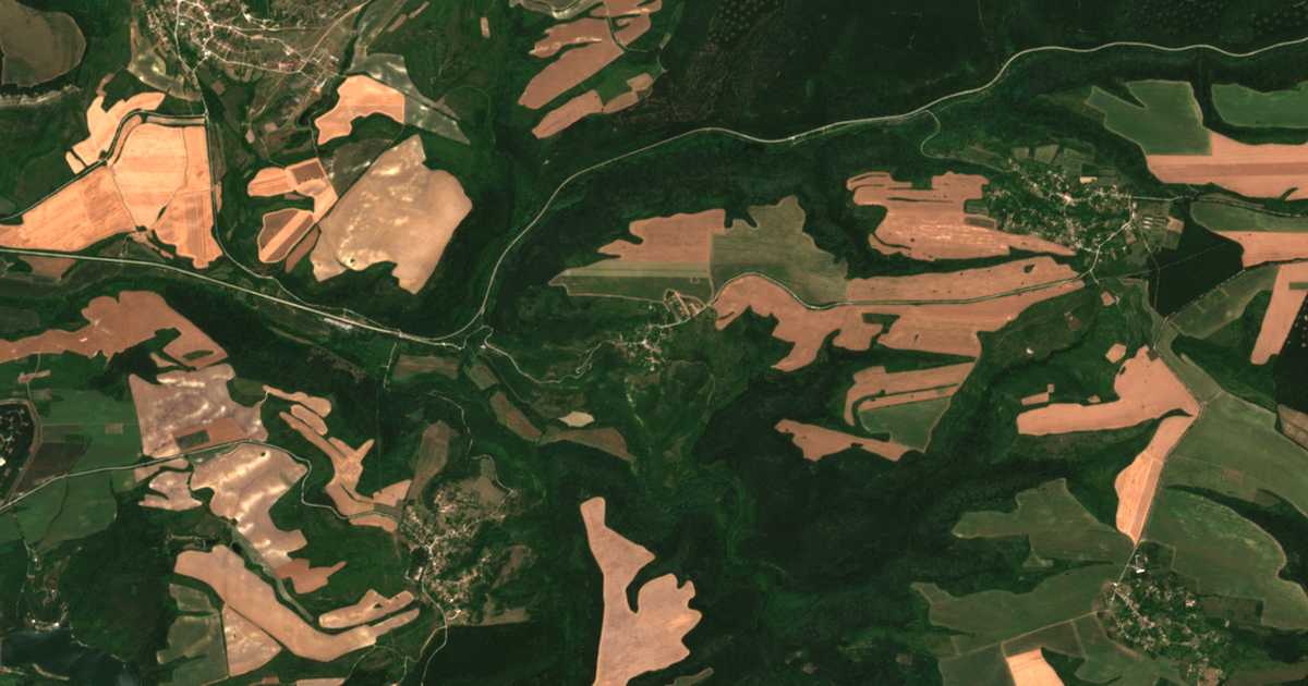 Satellitenkarte von Manastirica