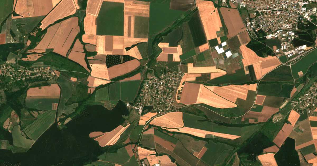 Satellitenkarte von Medovina