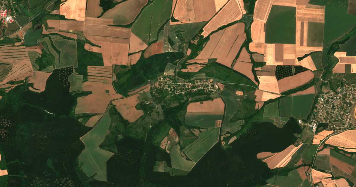Satellitenkarte von Posabina