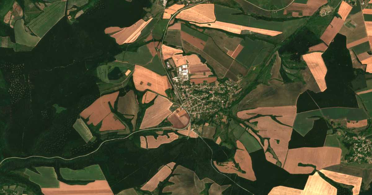 Satellitenkarte von Slavjanovo