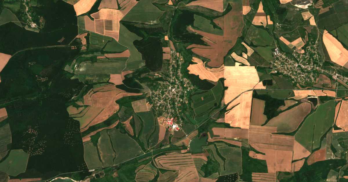 Satellitenkarte von Vodica