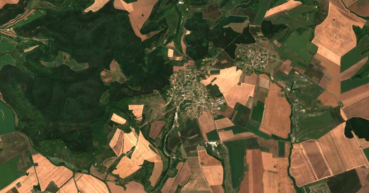 Satellitenkarte von Zaraevo