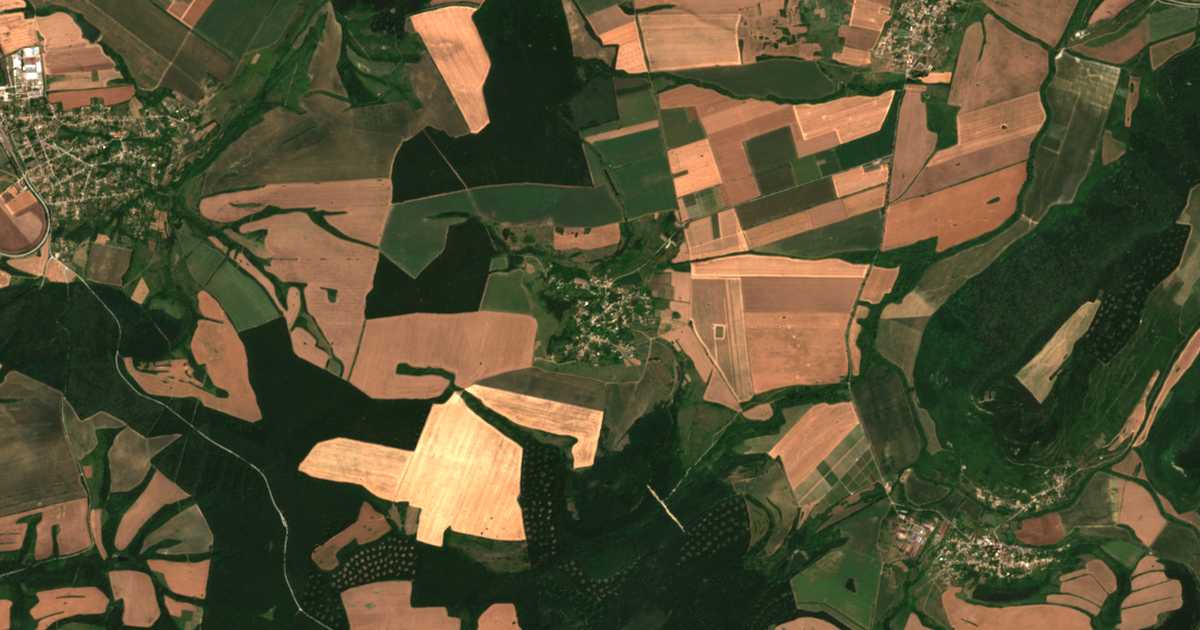 Satellitenkarte von Zvezda