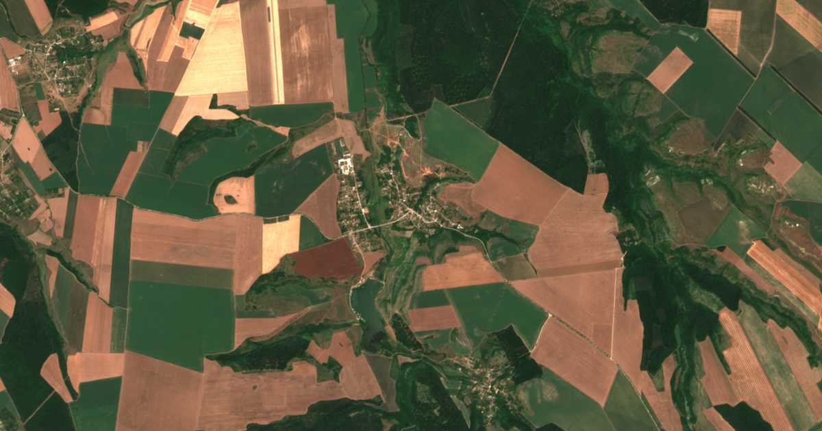 Satellitenkarte von Botevo