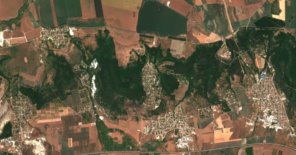 Satellitenkarte von Dobrogled
