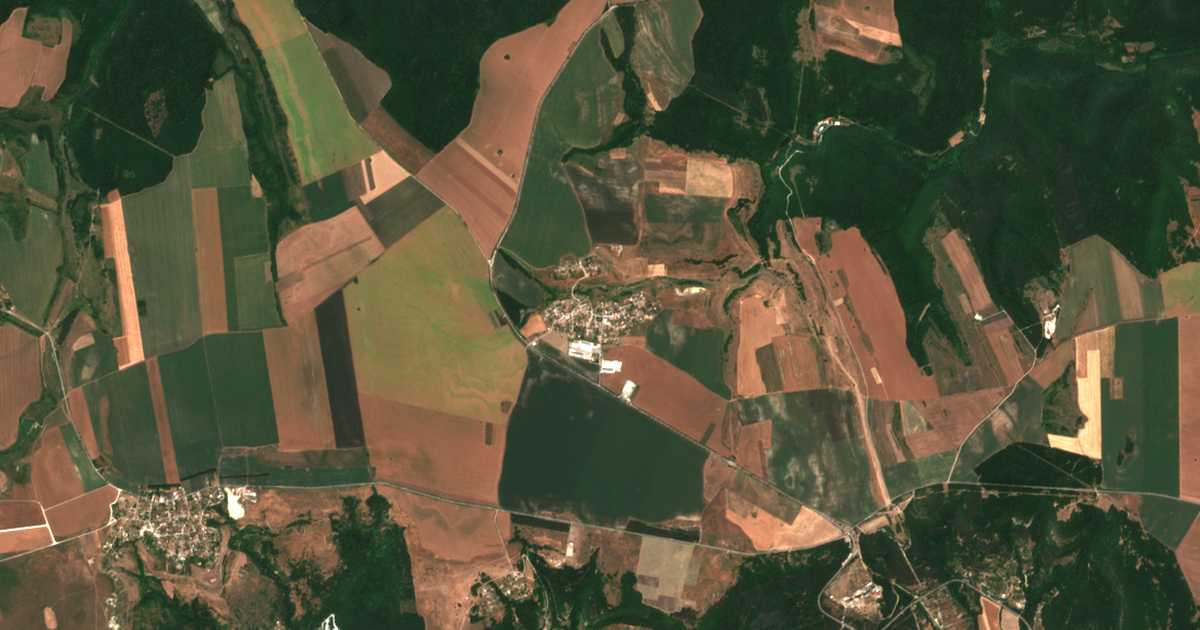 Satellitenkarte von Izvorsko