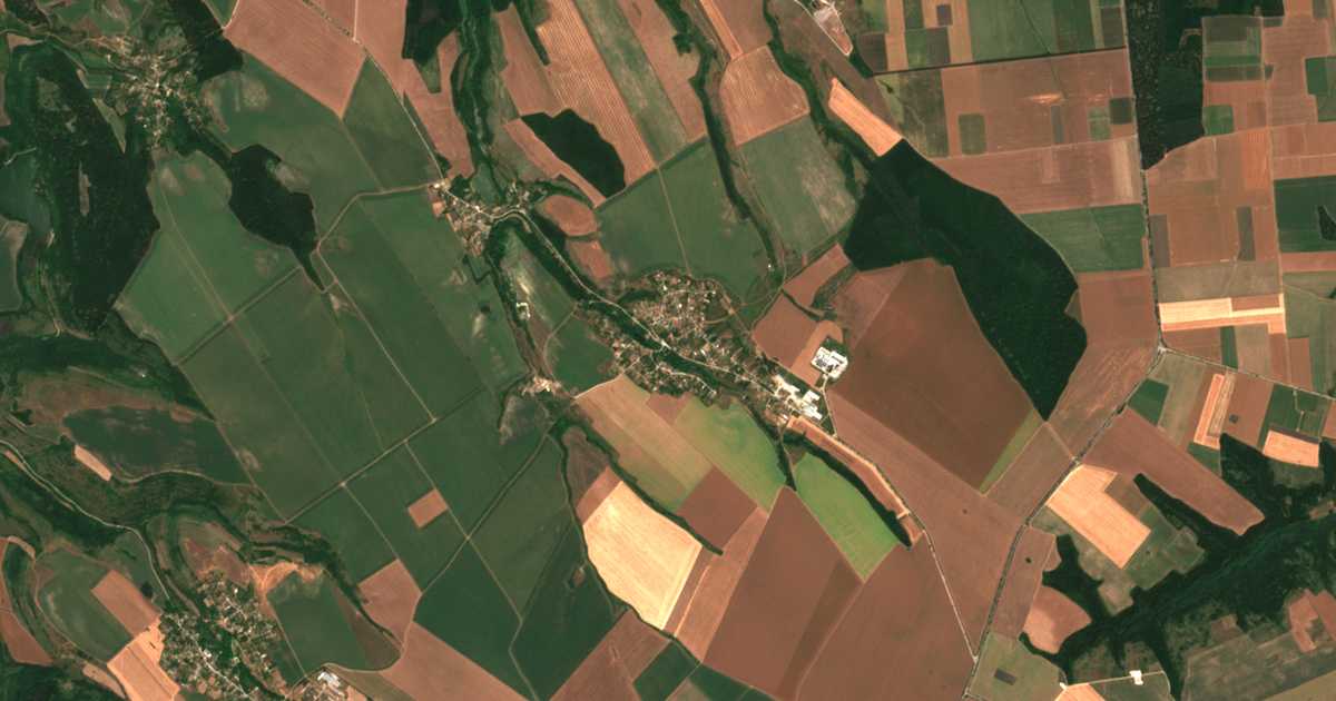 Satellitenkarte von Krumovo