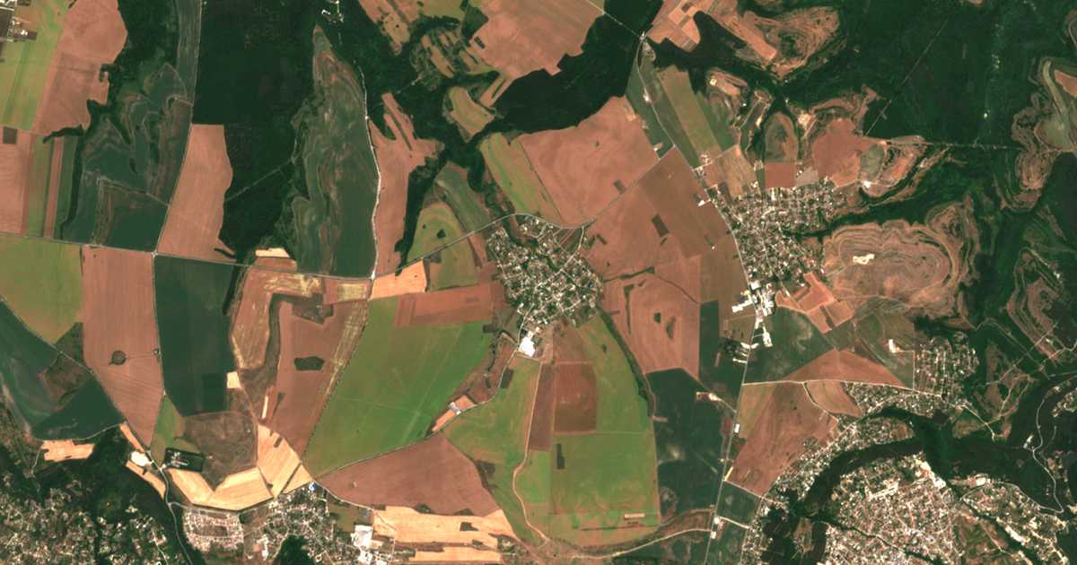 Satellitenkarte von Kumanovo