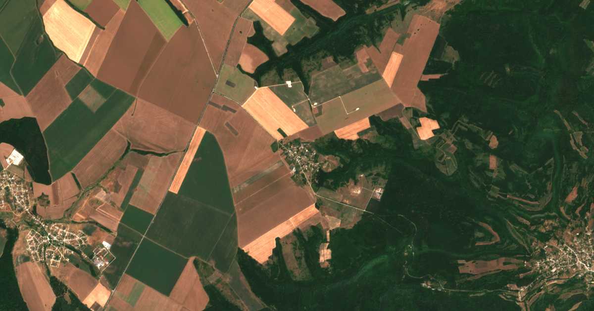 Satellitenkarte von Novakovo