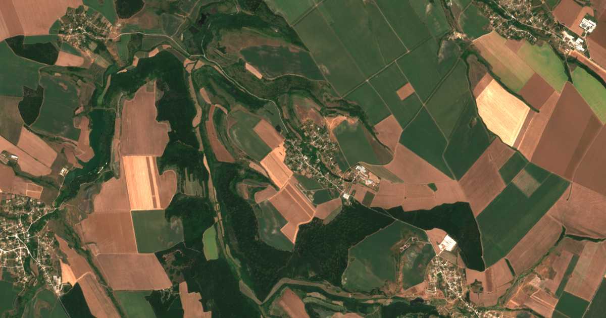 Satellitenkarte von Vodica