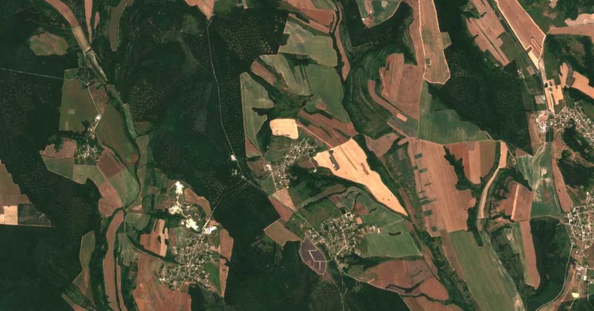 Satellitenkarte von Boljarci