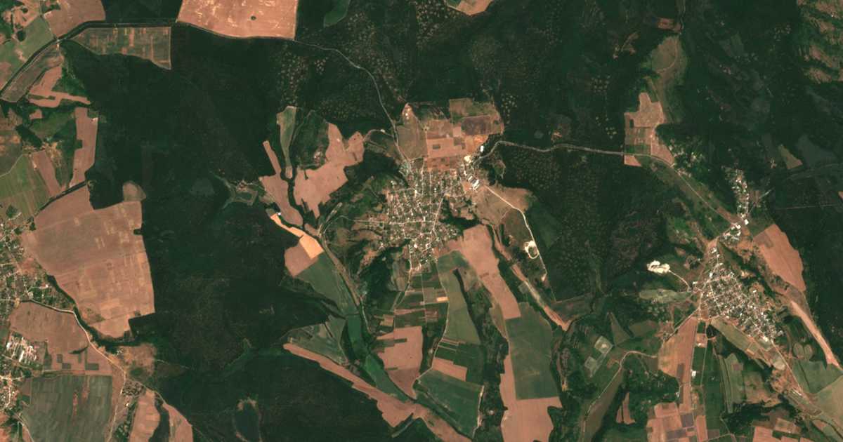 Satellitenkarte von Zdravec