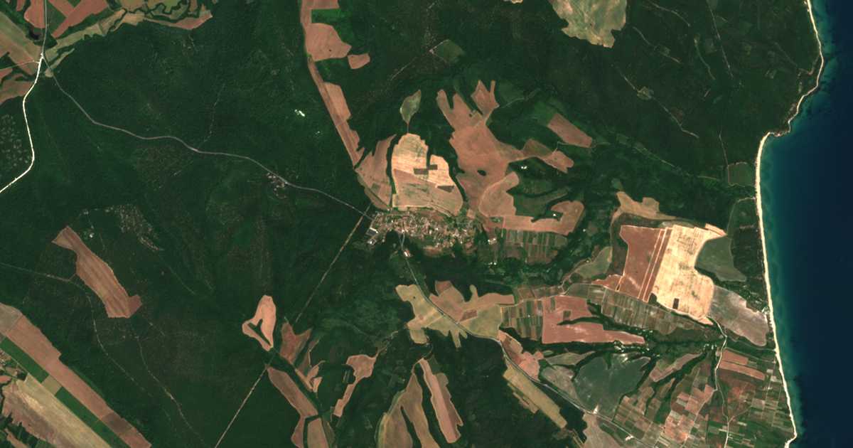 Satellitenkarte von Gorica