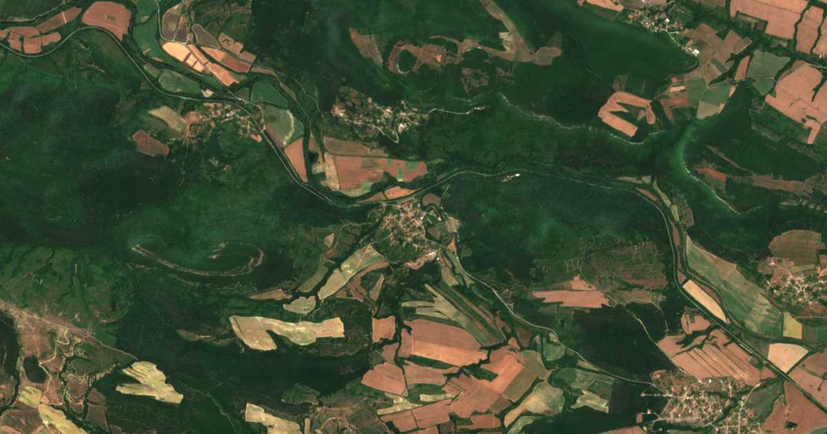 Satellitenkarte von Arkovna
