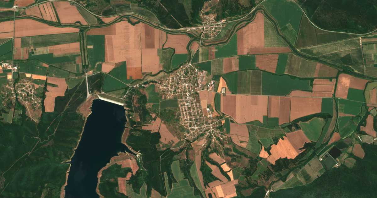 Satellitenkarte von Conevo