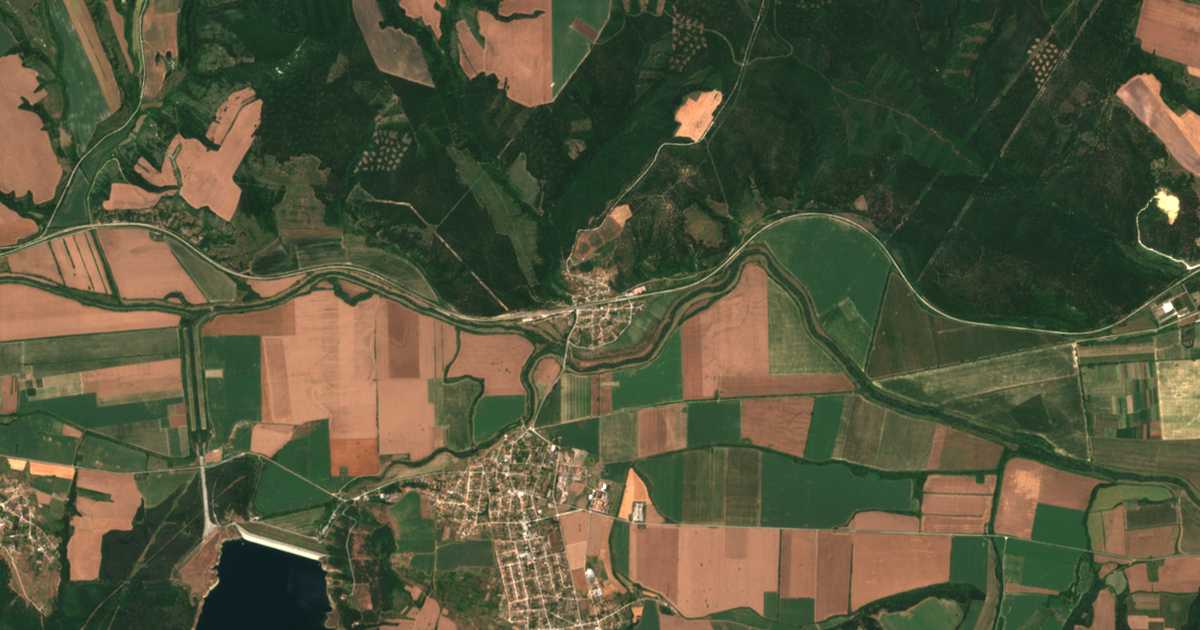 Satellitenkarte von Veličkovo