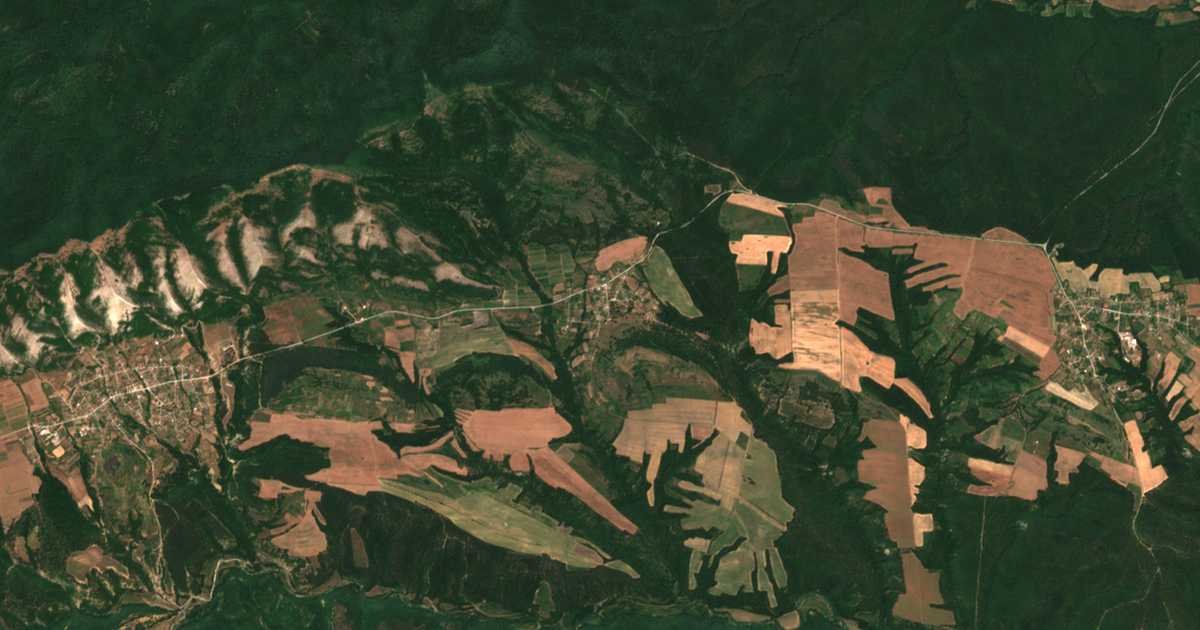 Satellitenkarte von Bǎrdarevo