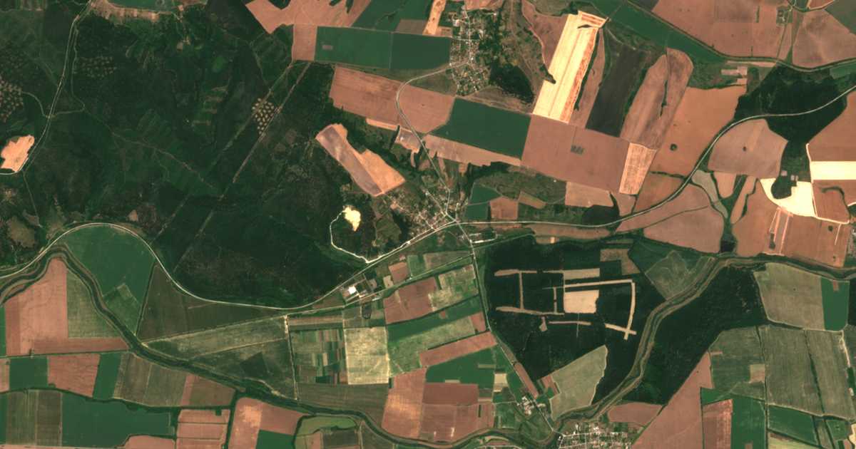 Satellitenkarte von Nova Šipka