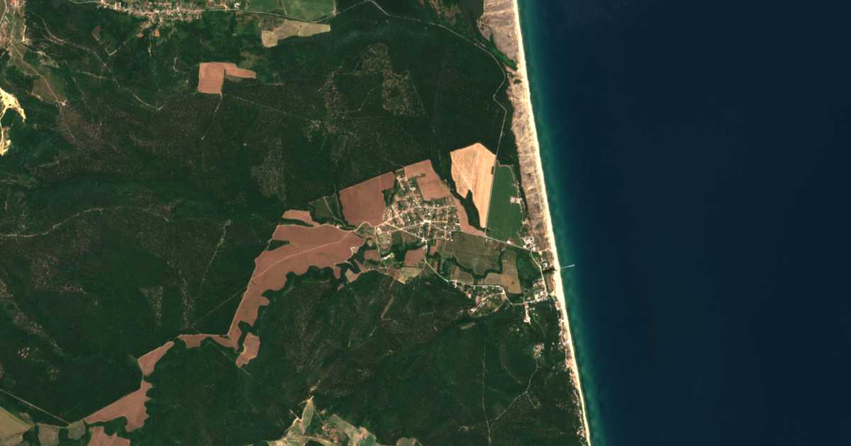 Satellitenkarte von Škorpilovci