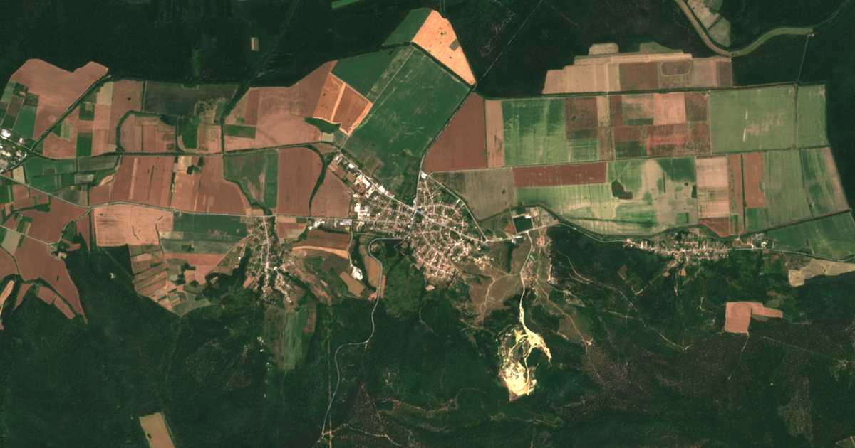 Satellitenkarte von Staro Orjahovo