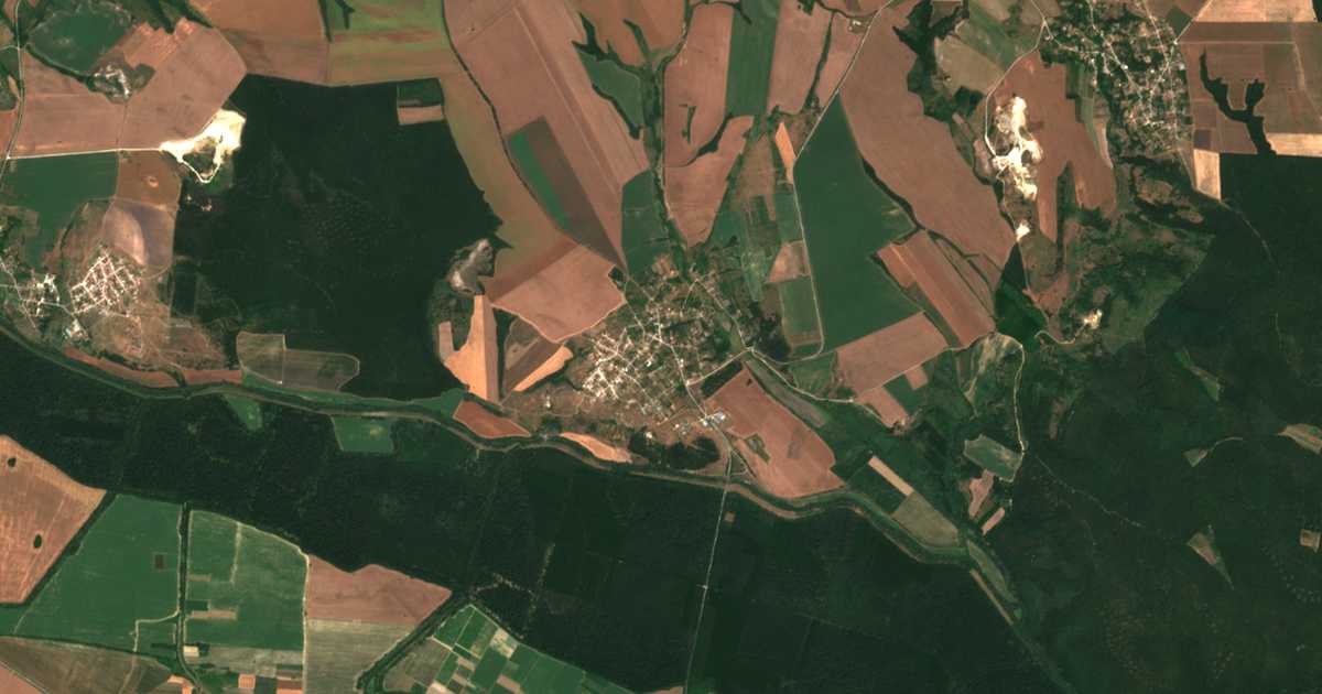 Satellitenkarte von Venelin