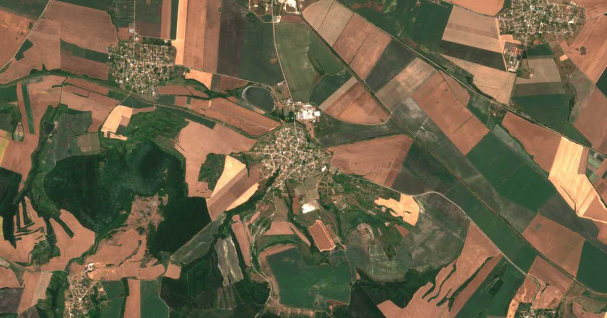 Satellitenkarte von Bozvelijsko