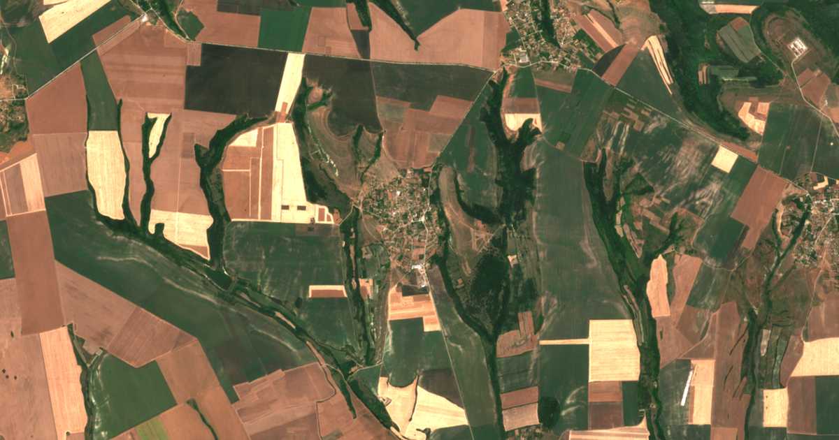 Satellitenkarte von Čerkovna