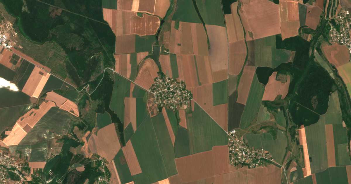 Satellitenkarte von Levski