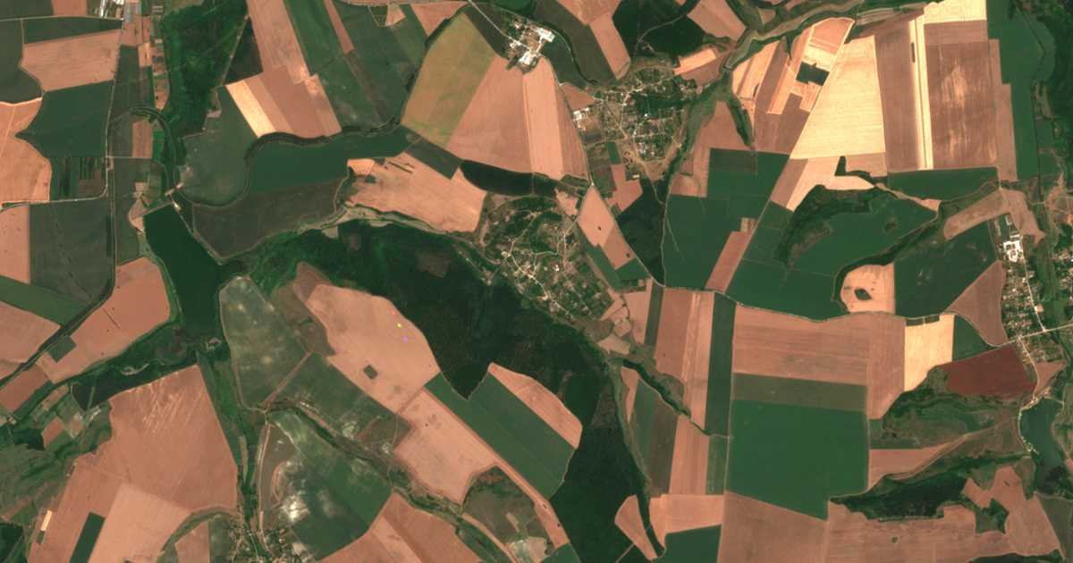 Satellitenkarte von Bojana
