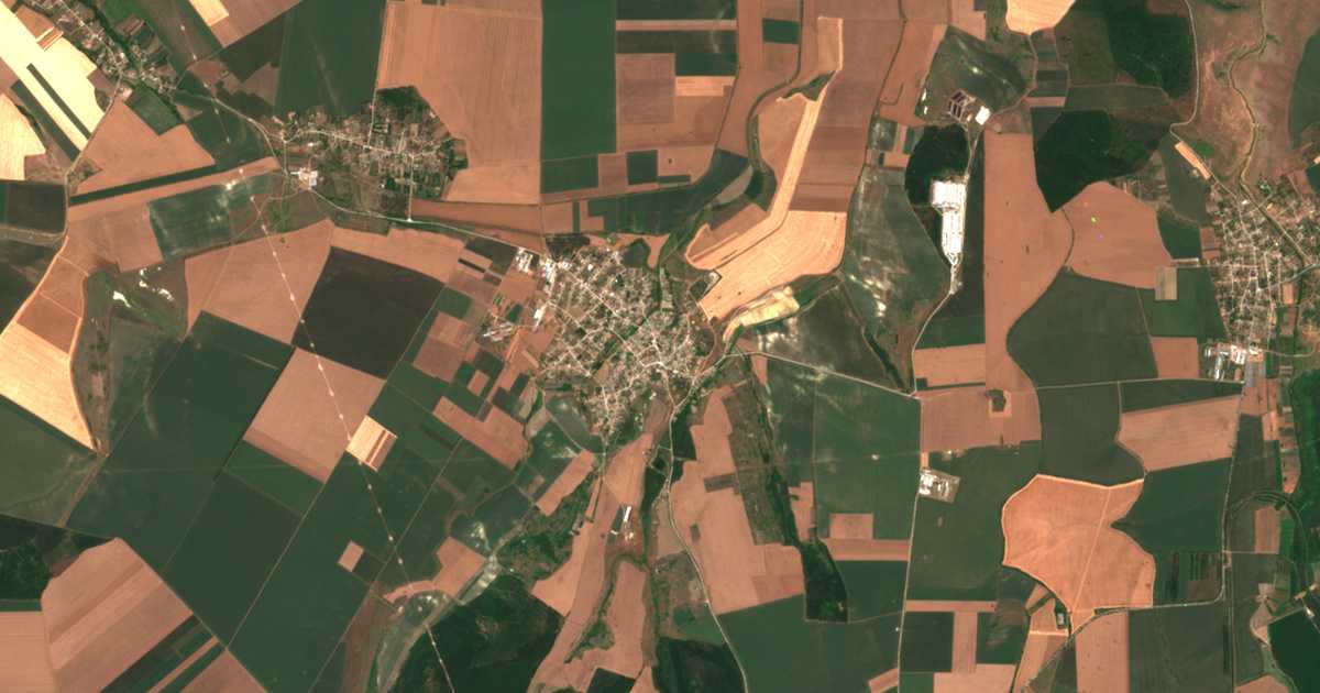 Satellitenkarte von Brestak