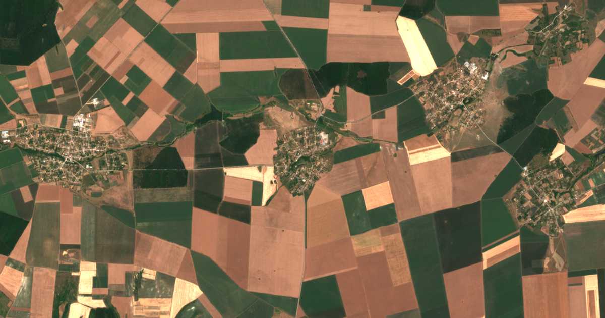 Satellitenkarte von Dobrotič