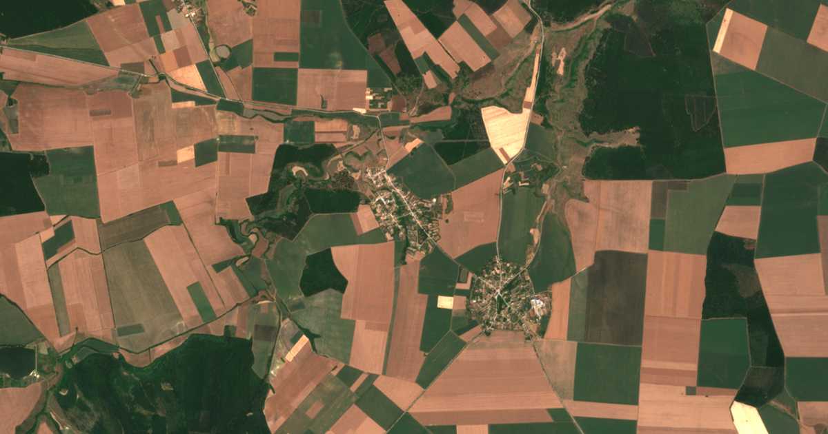 Satellitenkarte von Esenica