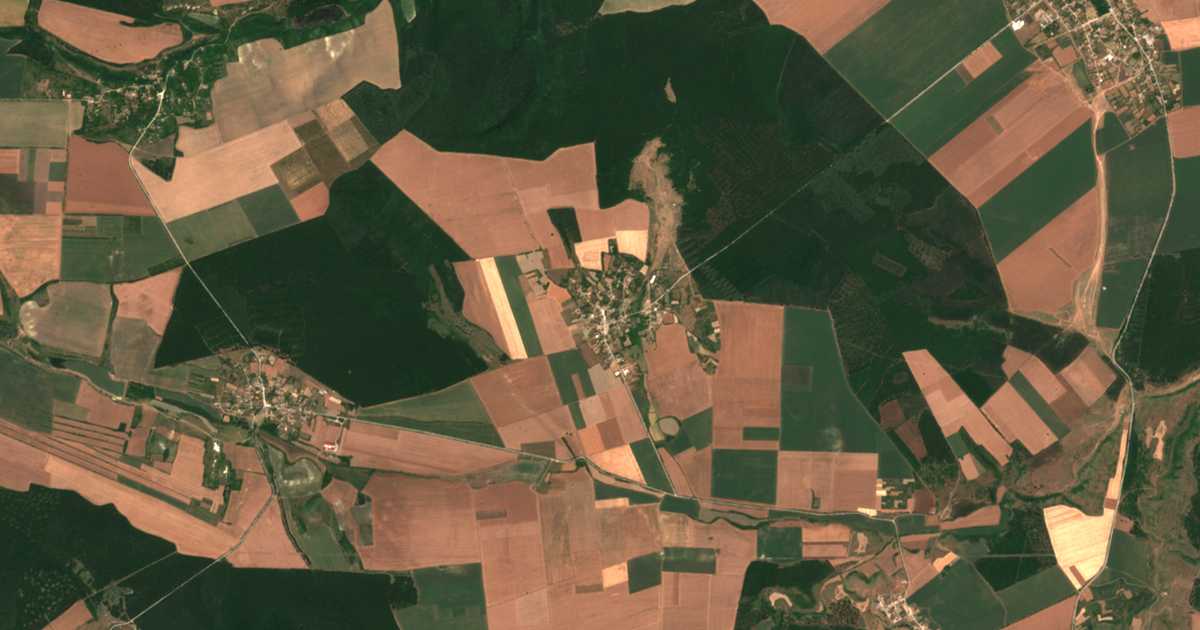 Satellitenkarte von Izvornik