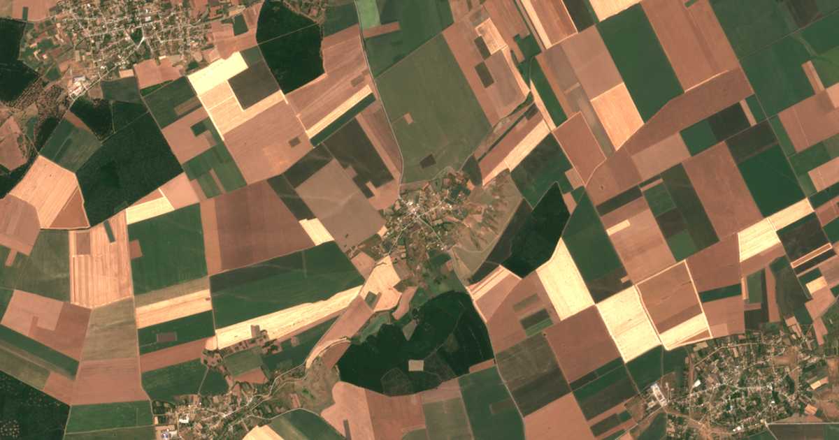 Satellitenkarte von Radan Vojvoda