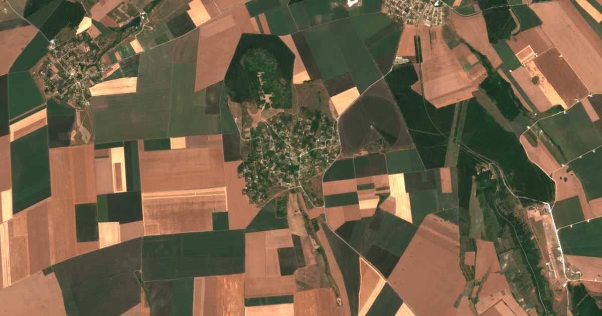 Satellitenkarte von Štipsko
