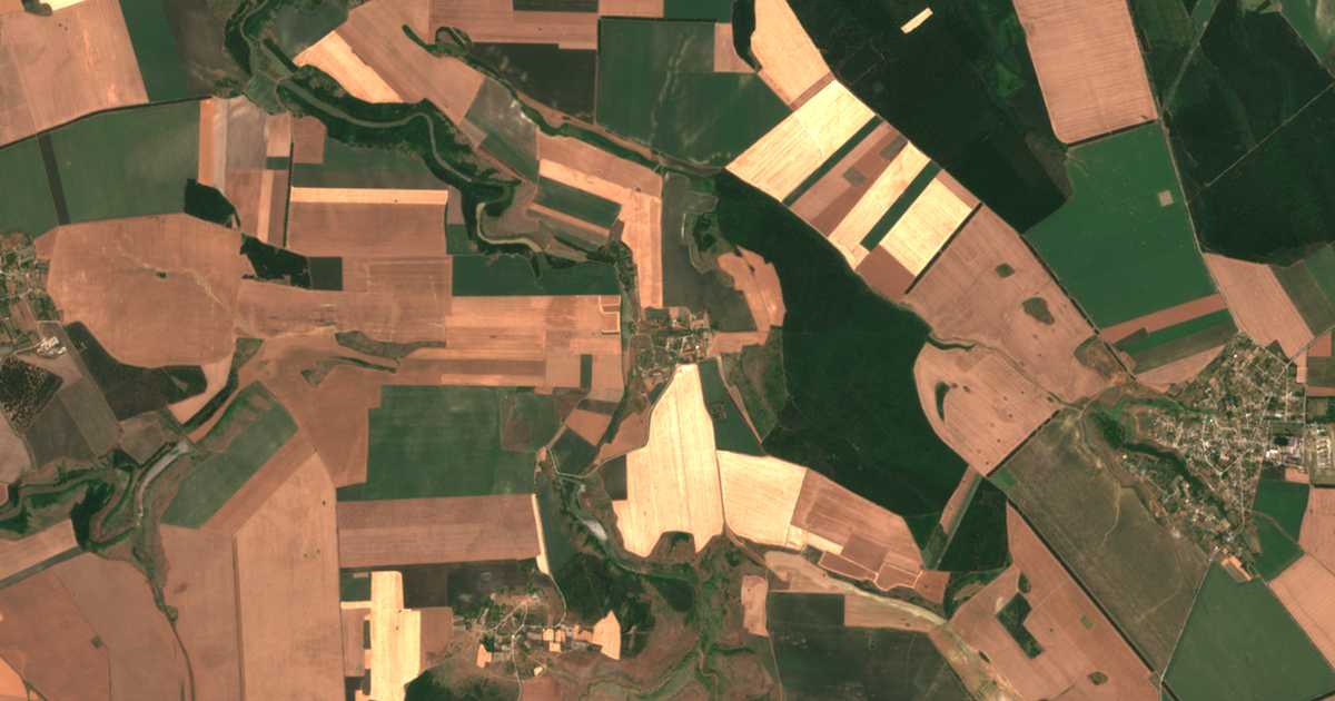 Satellitenkarte von Strahil