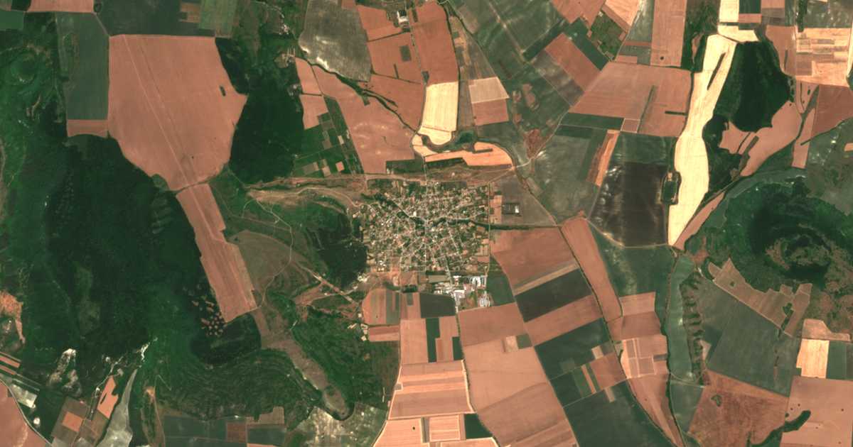 Satellitenkarte von Belogradec