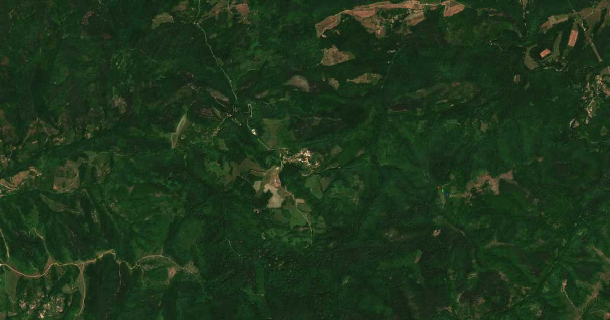 Satellitenkarte von Badevci