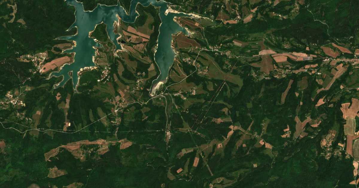 Satellitenkarte von Donkovci