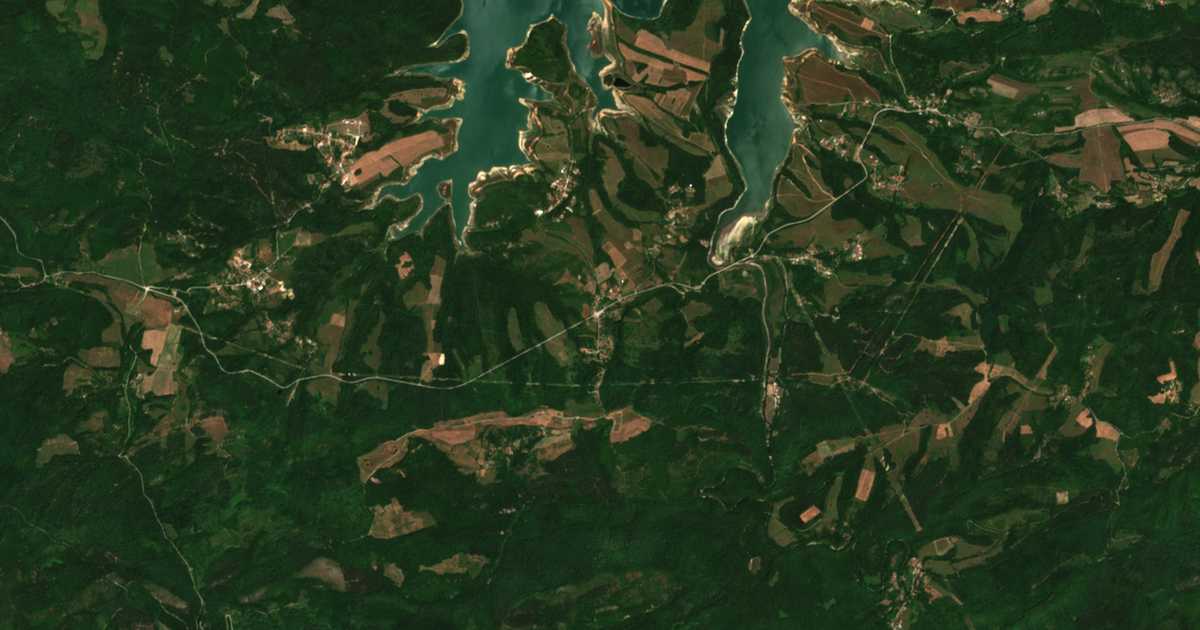 Satellitenkarte von Gǎrdevci