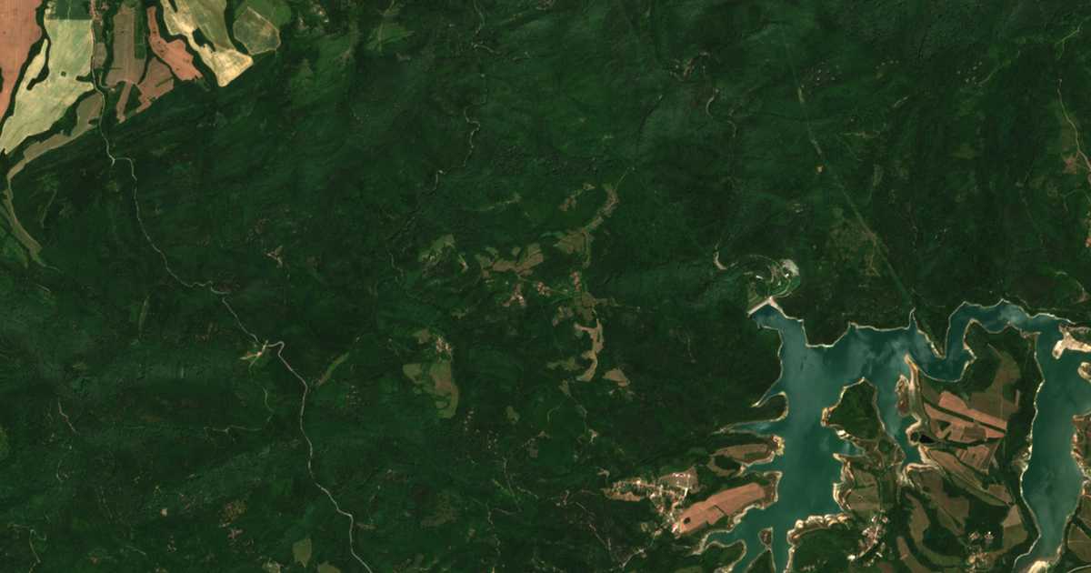 Satellitenkarte von Harvalovci
