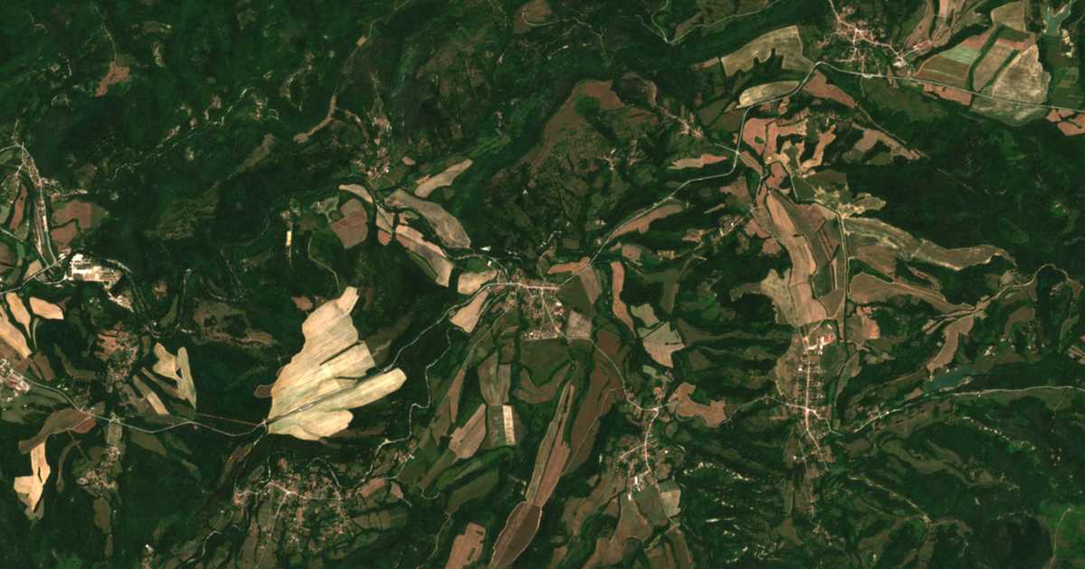Satellitenkarte von Marjan