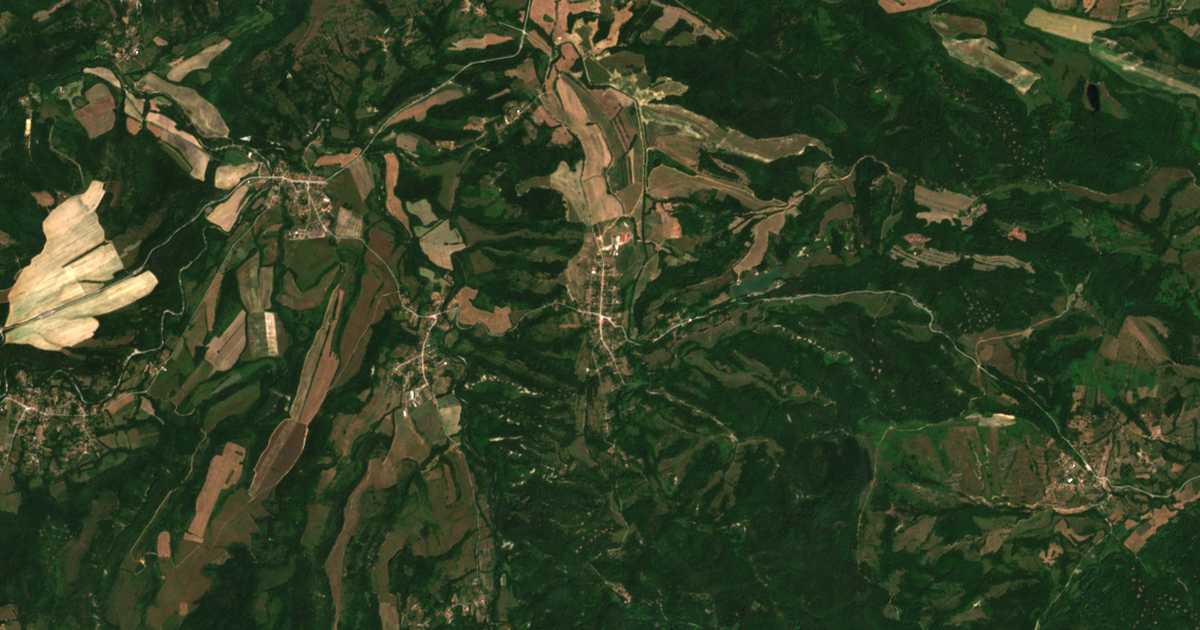 Satellitenkarte von Palici