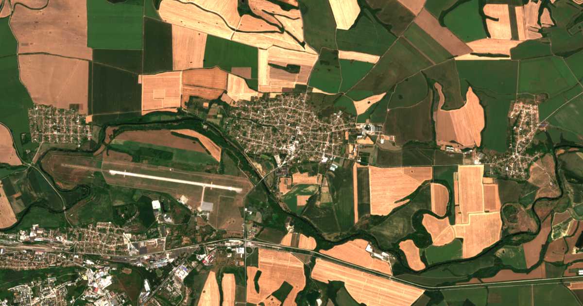 Satellitenkarte von Dolna Orjachowiza