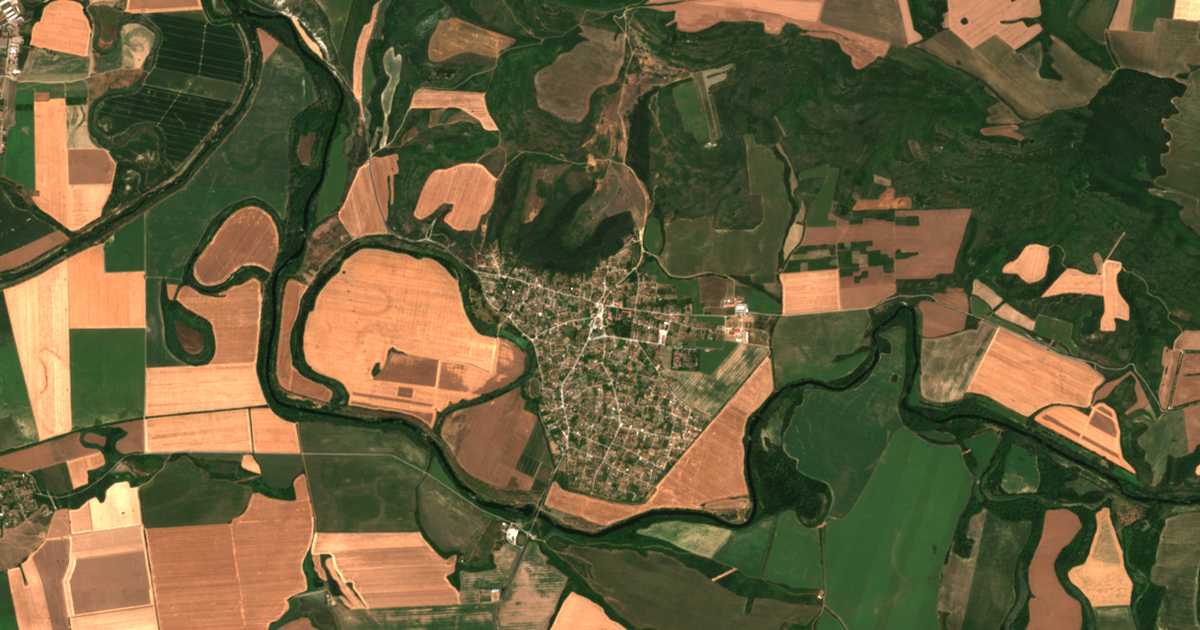 Satellitenkarte von Draganowo