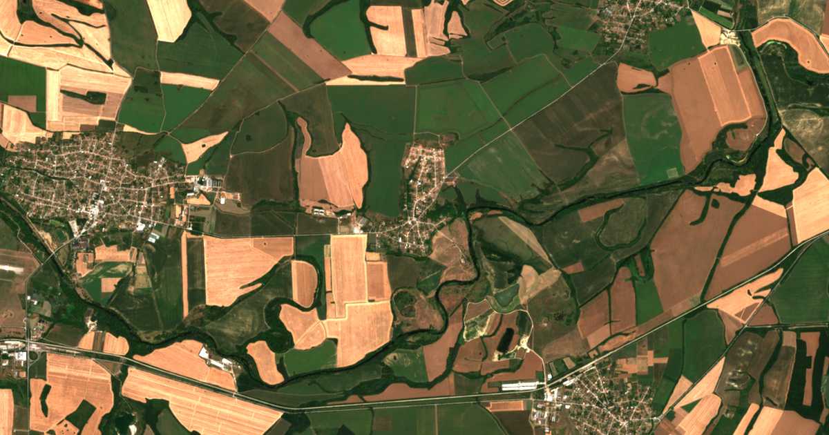 Satellitenkarte von Pisarevo