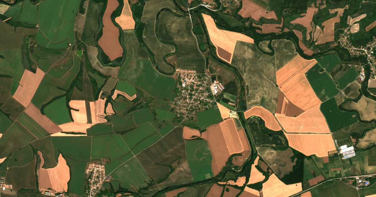 Satellitenkarte von Vǎrbica
