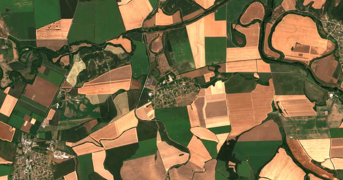 Satellitenkarte von Jantra